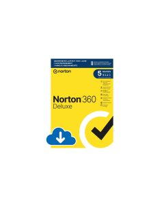 Norton Norton 360 Deluxe ESD, 5 Device, 1 Jahr