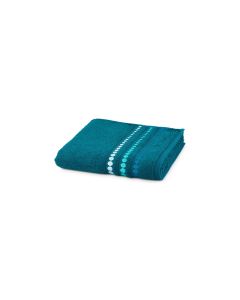 Frottana Handtuch Line Points 50 x 100 cm, Ozeanblau