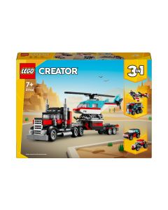 LEGO® Creator Tieflader mit Hubschrauber 31146