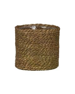 scheurich Pflanzengefäss mit Folie 15 x 13 cm,  Dunkelbraun