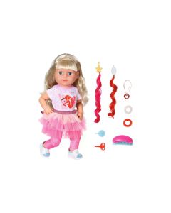 Baby Born Puppe Sister Play & Style 43 cm blond