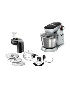 Bosch Küchenmaschine Serie 8 OptiMUM Schwarz/Silber