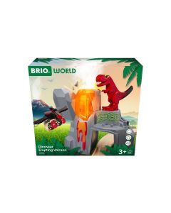 BRIO BRIO World Dinosaur Erupting Volcano