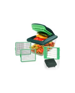 Genius Gemüseschneider Nicer Dicer Chef 7-teilig, Grün
