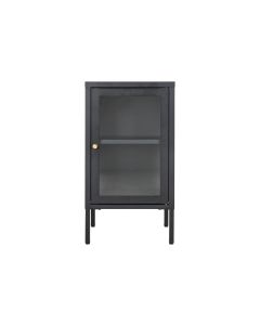 House Nordic Vitrine Dalby 35 x 38 x 70 cm, Schwarz