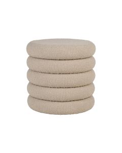 House Nordic Pouf Brooklyn 44 x 44 cm, Beige