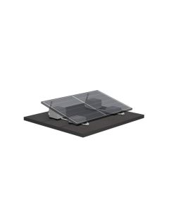 Solar-pac Montagekit Flachdach 1150 mm für 1 Modul max. Breite 115 cm