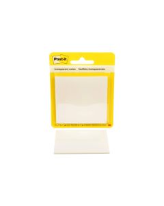 Post-it Notizzettel 3M, 73 x 73 mm, 1 Block, transparent