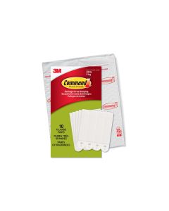 Command Klebestick-Set 3M Bilder-Montagestreifen XL 10 Paar, Weiss