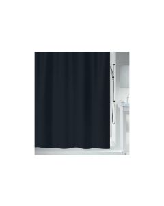 spirella Duschvorhang Primo 120 x 200 cm, Schwarz