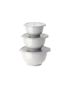 Rosti Rührschüssel-Set New Margrethe Mini 3 Stück, 1.5 l, Weiss
