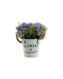Dekomat AG Kunstblume Margeriten Lila