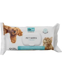 OptiPet Pflegetücher Pet Wipes, 80 Stück