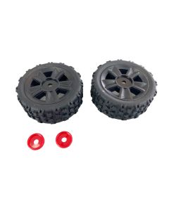 Amewi Kompletträder TPR Off-Road HyperGo 1:14, 2 Stück