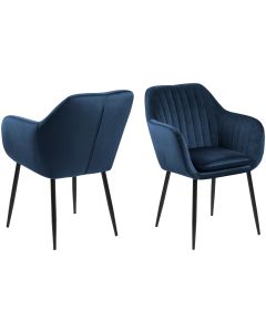 AC Design Stuhl Emilia Dunkelblau