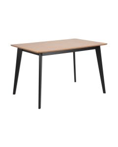 AC Design Tisch Roxby 120 x 80 x 76 cm, Nature/Schwarz