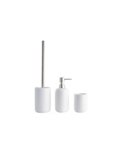 Schou Badezimmer-Set 3-teilig, Weiss