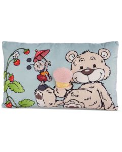 Nici Green Kissen Bär Bendix mit 2D Eis 43 x 25 cm
