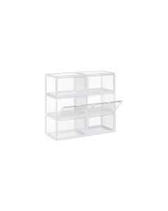 Songmics Schuhschrank 6-er Set Transparent