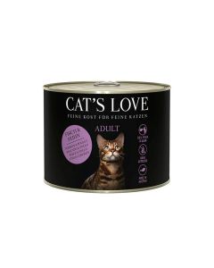 Cat's Love Nassfutter Adult Fisch & Huhn, 200 g