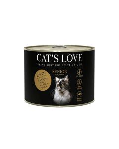 Cat's Love Nassfutter Senior Ente, 200 g