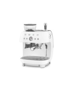 SMEG Siebträgermaschine 50's Style EGF03WHEU Weiss