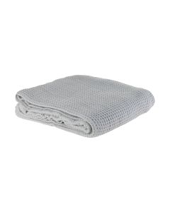 COCON Decke Waffeltuch 150 x 200 cm, Grau