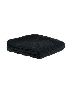 COCON Decke Waffeltuch 150 x 200 cm, Anthrazit