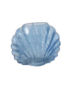 Boltze Vase Shelley 16 cm, Blau
