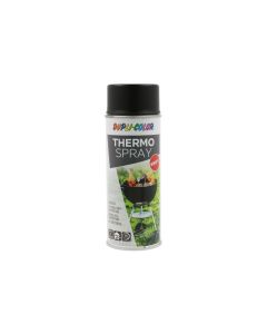 DUPLI-COLOR Hitzebeständige Sprühfarbe Thermo Spray Schwarz, 400 ml
