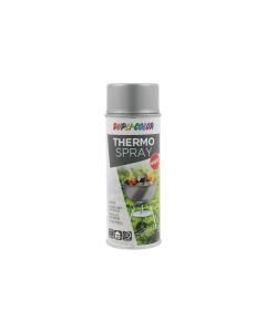 DUPLI-COLOR Hitzebeständige Sprühfarbe Thermo Spray Silber, 400 ml