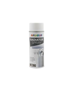 DUPLI-COLOR Sprühfarbe Radiator Spray seidenmatt Weiss, 400 ml