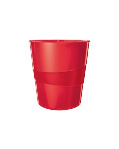Leitz Papierkorb WOW 15 l, Rot
