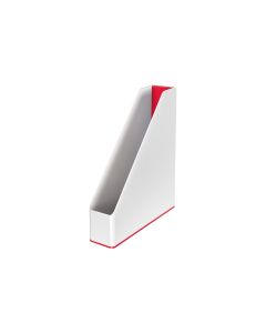 Leitz Stehsammler WOW Duo Colour A4 Rot/Weiss