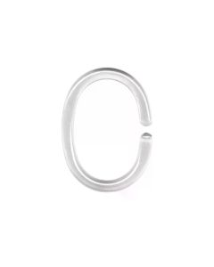 Kleine Wolke Duschvorhanghaken DV-Ringe 12 Stück, 5 cm, Transparent