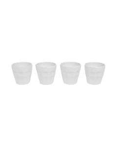 FURBER Espressotasse 90 ml, 4 Stück, Weiss