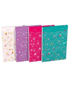 Oxford Notizblock GO Floral A6 liniert