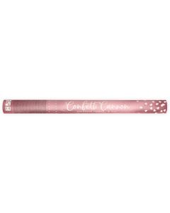 Partydeco Streudeko Konfettikanone Herzen Roségold, 60 cm