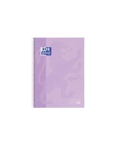Oxford Schreibblock School Touch A4+, liniert, Pastelllila
