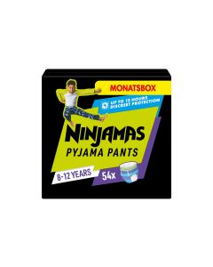 Pampers Nachtwindeln Ninjamas Jungs 8-12 Jahre, 54 Stk.