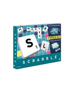Mattel Spiele Familienspiel Scrabble Classic 2 in 1 -DE-