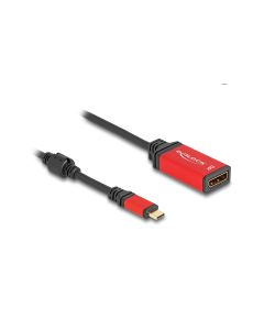 Delock Verlängerungskabel 8K 30Hz USB Type-C - DisplayPort, 0.2 m