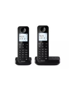 Philips Schnurlostelefon D2752B Duo Schwarz