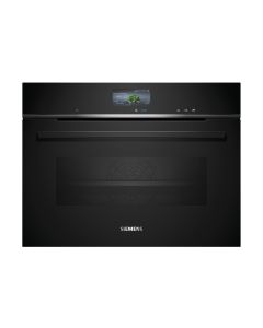 Siemens Einbaudampfbackofen CS756G1B1 Schwarz A+