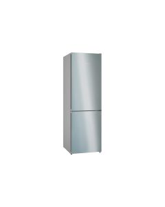 Siemens Kühl-Gefrierkombination KG36N2ICF Silber, Rechts, Wechselbar