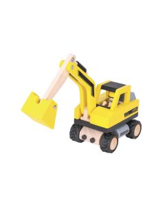 Spielba Holzspielwaren Bagger mit Figur