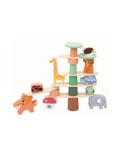 Spielba Holzspielwaren Balancier-Spiel Tiere