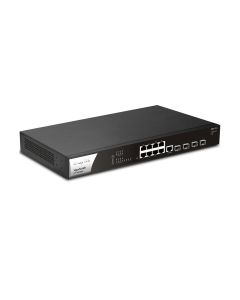DrayTek PoE+ Switch VigorSwitch PQ2121x 12 Port