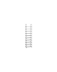 Songmics Schuhregal 30 cm x 174 cm, Grau