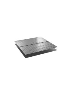 Guardi Bodenplatten zu Gerätehaus L, Silber